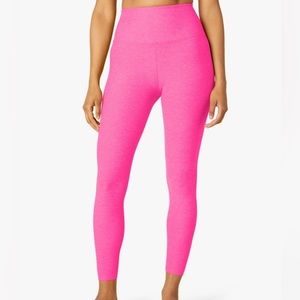 Beyond Yoga High-Waist Pink Leggings